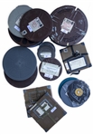 Twenty-Four 16mm Film Reels With Behind-the-Scene Footage From Uncivil War Birds & Back From the Front -- Moe & Shemp Display Their Fox Film Checks, Plus Three Stooge Films & Curly Goofing Off